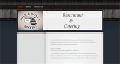 Desktop Screenshot of milkandhoneybistro.com